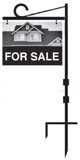 Crane Sign Holder